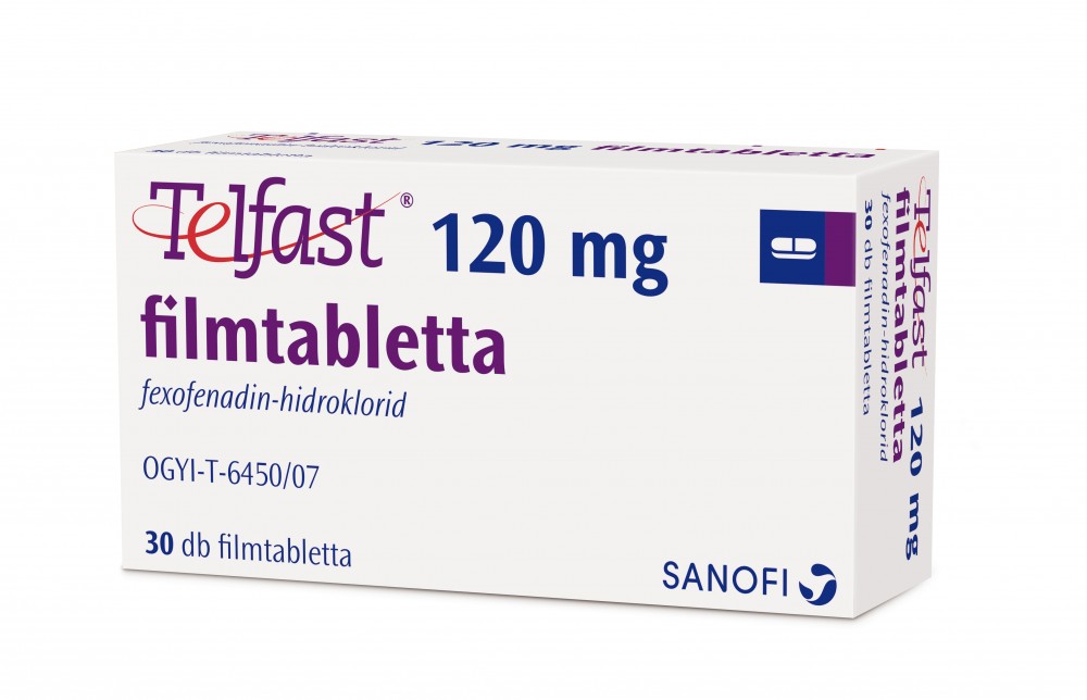 TELFAST 120 mg filmtabletta 30 db Medicinanet hu gyógyszer