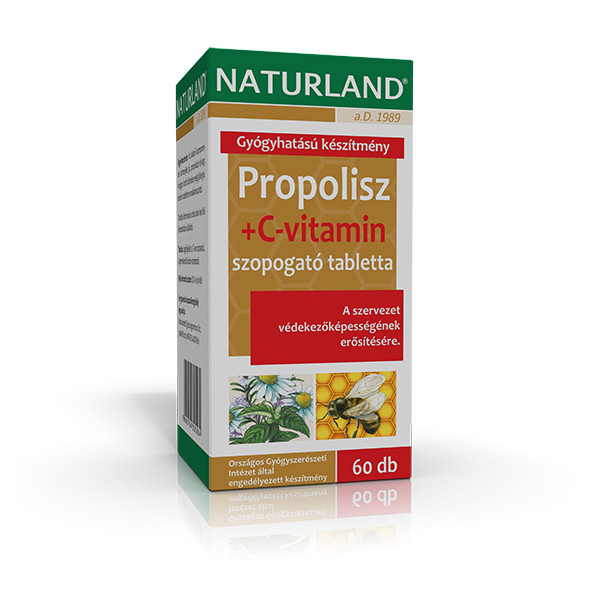 Naturland Propolisz C Vitamin Tabletta Db Medicinanet