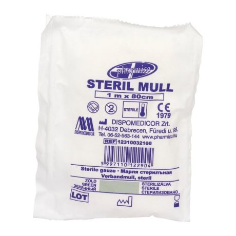 MULL STERIL 1 m x 80 cm 1 db