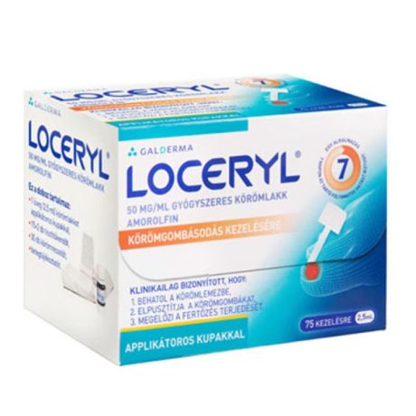 LOCERYL 50 mg/ml gyógyszeres körömlakk 1 db