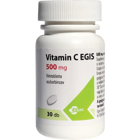 VITAMIN C EGIS 500 mg filmtabletta 30 db