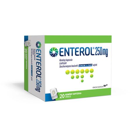 ENTEROL 250 mg kemény kapszula 20 db