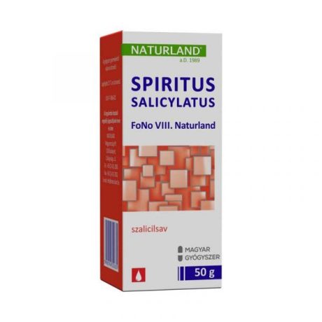 NATURLAND SPIRITUS SALICYLATUS FoNo VIII. szalicilsavas ecsetelő 50 g