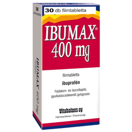 IBUMAX 400 mg filmtabletta 30 db