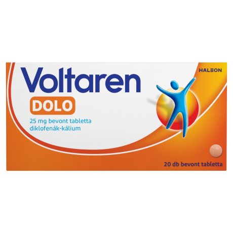 VOLTAREN DOLO 25 mg bevont tabletta 20 db