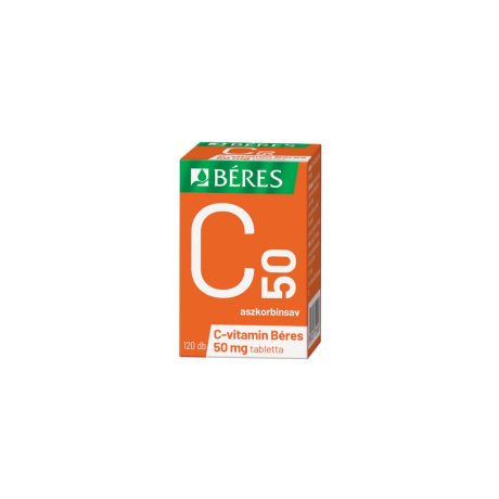 C-VITAMIN BÉRES 50 mg tabletta 120 db