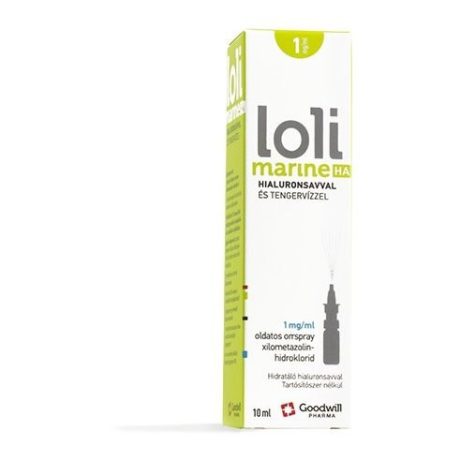 LOLIMARINE HA 1MG/ML oldatos orrspray 10 ML