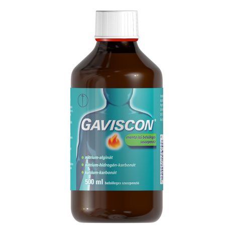 GAVISCON MENTA ÍZű belsőleges szuszpenzió 500 ML