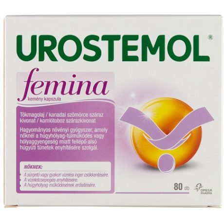 UROSTEMOL FEMINA kemény kapszula 80 db