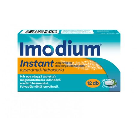 IMODIUM INSTANT 2 mg szájban diszpergálódó tabletta 12 db