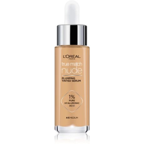 L' ORÉAL Paris True match nude ápoló színezett szérum 4-5 medium 30 ml