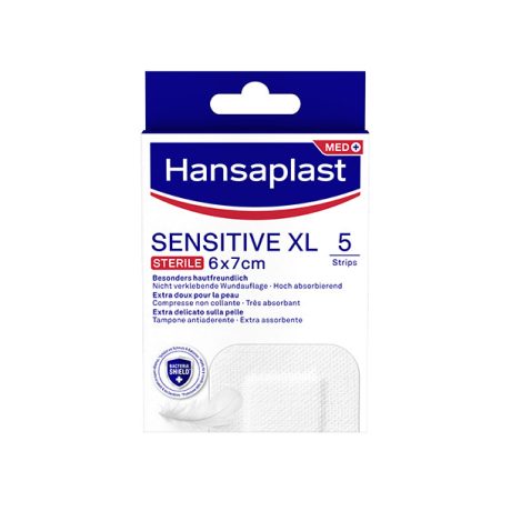 HANSAPLAST SENSITIVE sebtapasz XL 5 db