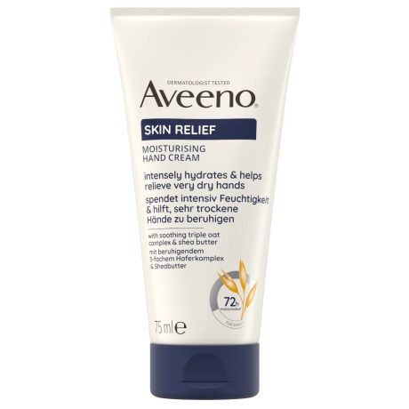 AVEENO SKIN RELIEF hidratáló kézkrém, illatmentes 75 ml