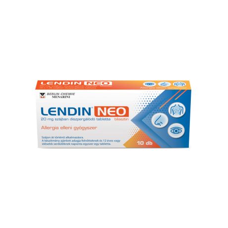 LENDIN NEO 20 mg szájban diszpergálódó tabletta 10 db