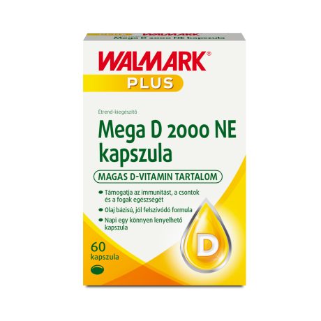 WALMARK MEGA-D 4000 forte kapszula 30 db