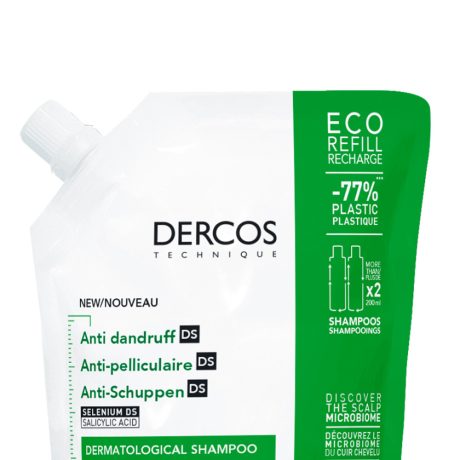 VICHY DERCOS SAMPON korpás és zsíros hajra utántöltő 500 ml