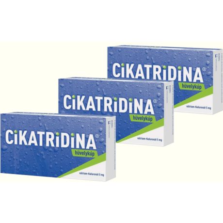 CIKATRIDINA hüvelykúp 3 x 20 db VIRTUÁLIS