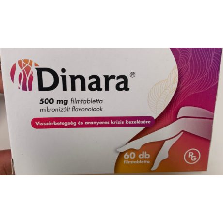 DINARA 500 mg filmtabletta 60 db