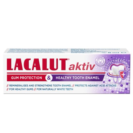 LACALUT AKTIV fogkrém a fogíny & fogzománc védelmére 75 ml