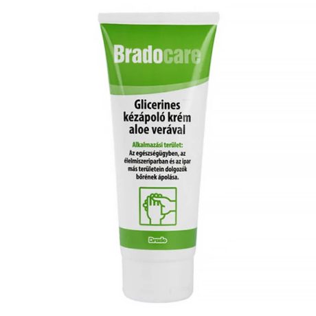 BRADOCARE munkavédelmi kézápoló krém aloe verával 100 ml