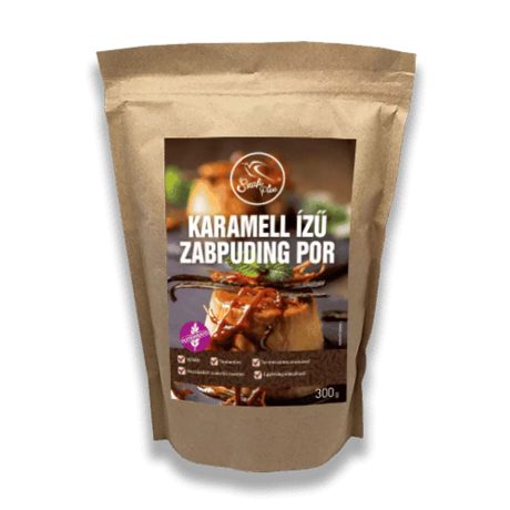 SZAFI FREE karamell ízű zabpuding por 300 g