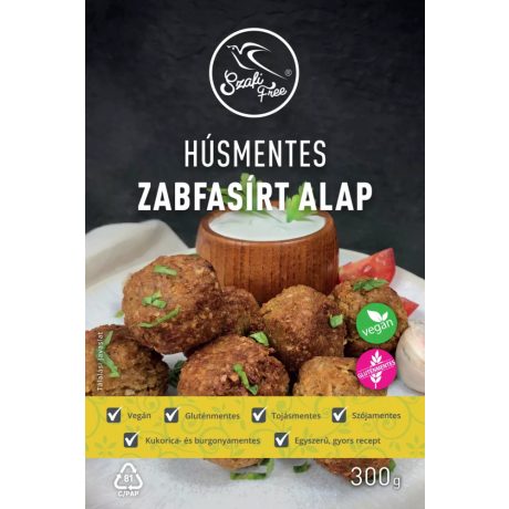 SZAFI FREE húsmentes zabfasírt alap 300 g