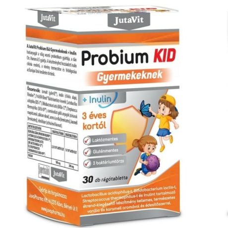 JUTAVIT PROBIUM KID rágótabletta gyermekeknek 30 db