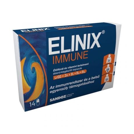 ELINIX IMMUNE étrendkiegészítő kapszula 14 db