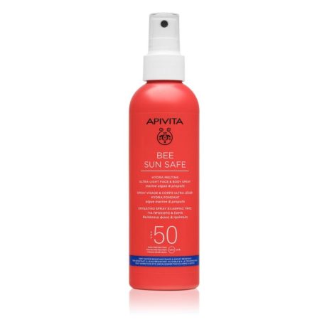 APIVITA BEE SUN spray arcra és testre SPF50 200 ml