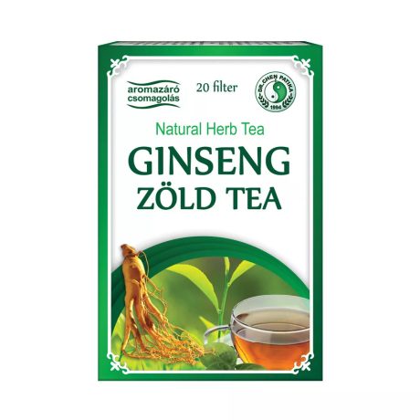 DR. CHEN GINSENG ZÖLD TEa filteres 20 db