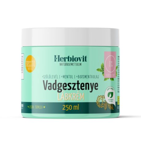 HERBIOVIT vadgesztenye lábkrém 250 ml