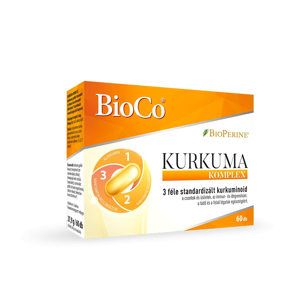 BIOCO KURKUMA KOMPLEX Kapszula 60 Db - Medicinanet.hu Gyógys