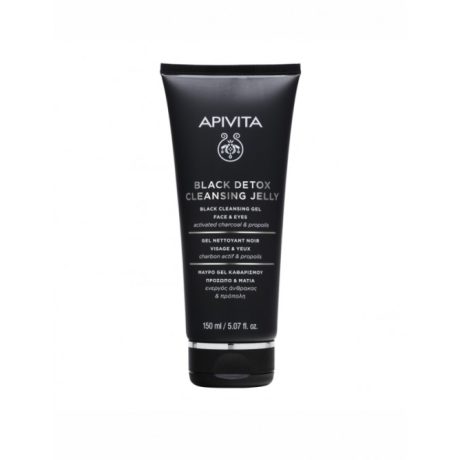 APIVITA arctisztító black detox 150 ml