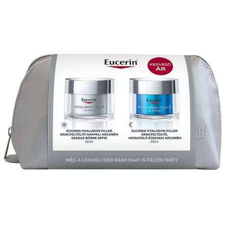 EUCERIN HYALURON-FILLER ajándékcsomag száraz bőrre