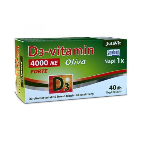 JUTAVIT D3-VITAMIN 4000 NE Oliva kapszula 40 db