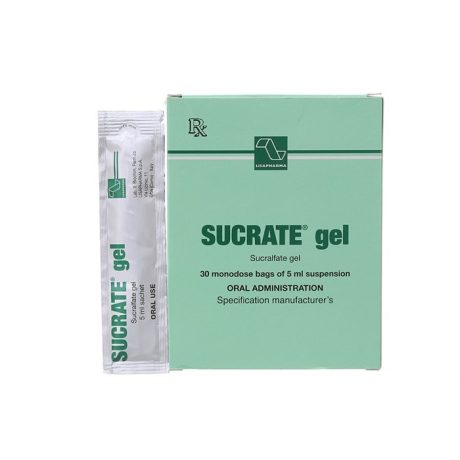 SUCRATE 2 g/10 ml belsőleges gél 30 x 10 ml