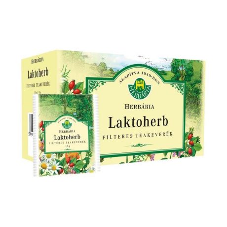 HERBARIA LAKTOHERB TEJSZAPORÍTÓ tea filteres 20 db