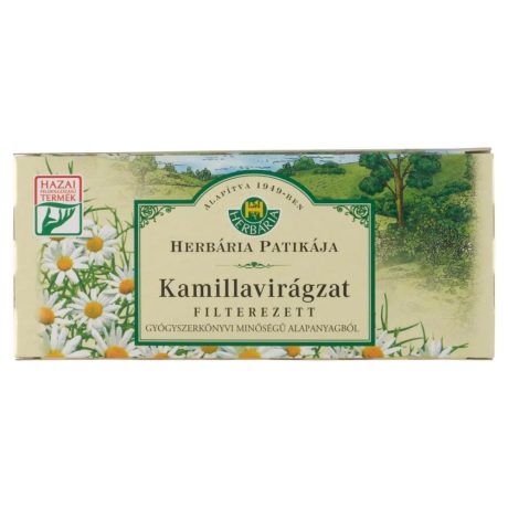 HERBÁRIA KAMILLAVIRÁGZAT filteres 25 db