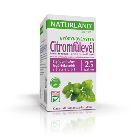 NATURLAND CITROMFŰLEVÉL FILTERES tea 25 db