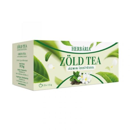 HERBÁRIA ZÖLD TEA jázmin ízesítéssel 25 db