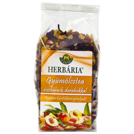 HERBÁRIA GYÜMÖLCSTEA őszibarack darabokkal 120 g