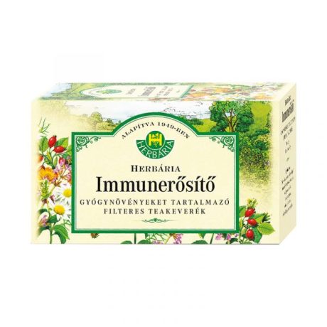 HERBÁRIA IMMUNERŐSÍTŐ tea filteres 20 DB