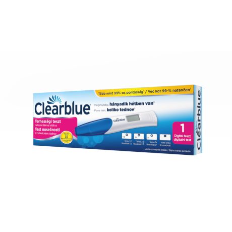 CLEARBLUE terhességi teszt hétszámlálóval 1 db