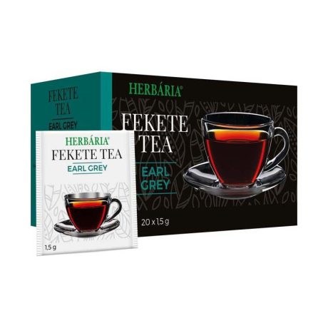 HERBÁRIA FEKETE TEA earl grey filteres 10 DB