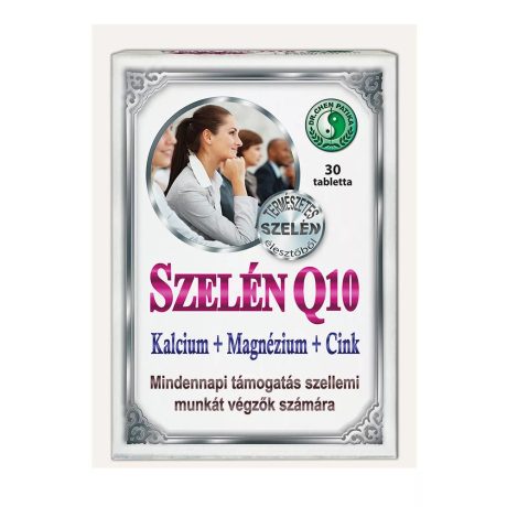 DR. CHEN SZELÉN Q10 + KALCIUM+ MAGNÉZIUM + CINK tabletta 30 db