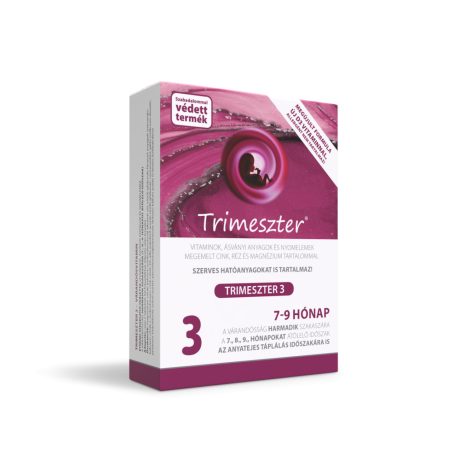 TRIMESZTER 3 VITAMIN VÁRANDÓSOKNAK tabletta 60 DB