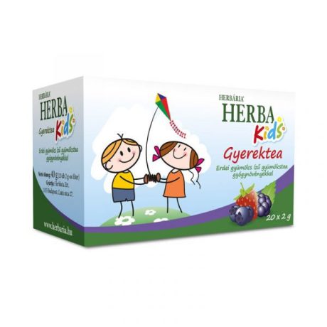 HERBÁRIA KIDS GYÜMÖLCSTEA ERDEI GYÜMÖLCS ízzel 20 DB