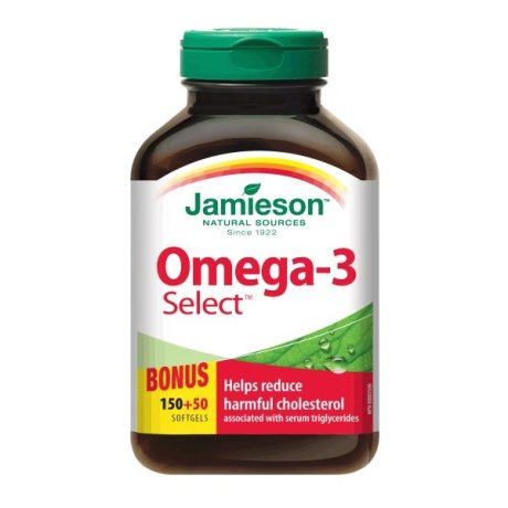 JAMIESON OMEGA-3 SELECT 1000 mg kapszula 200 db