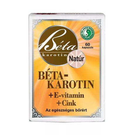 DR.CHEN BÉTA-KAROTIN + E-VITAMIN + CINK kapszula 60 DB