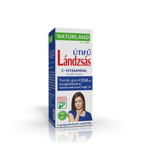 NATURLAND LÁNDZSÁS ÚTIFŰ szirup 150 ml